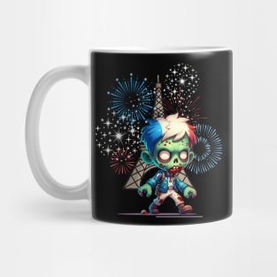 Zombie Bastille Day Mug